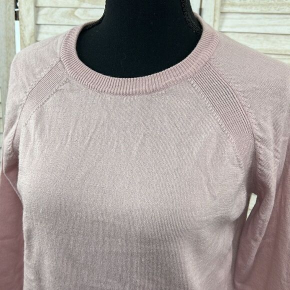 Lululemon Pink Tied To You Merino Wool Sweater 6 - Picture 3 of 11